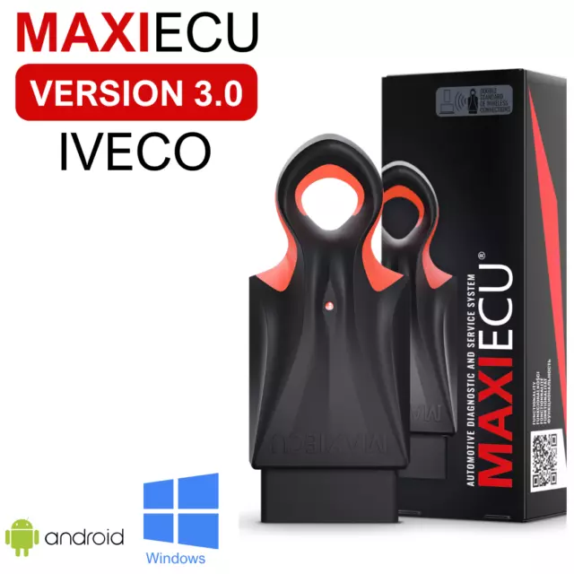 MaxiEcu Diagnostic System For IVECO Daily Vans | Windows & Android | UK Supplier