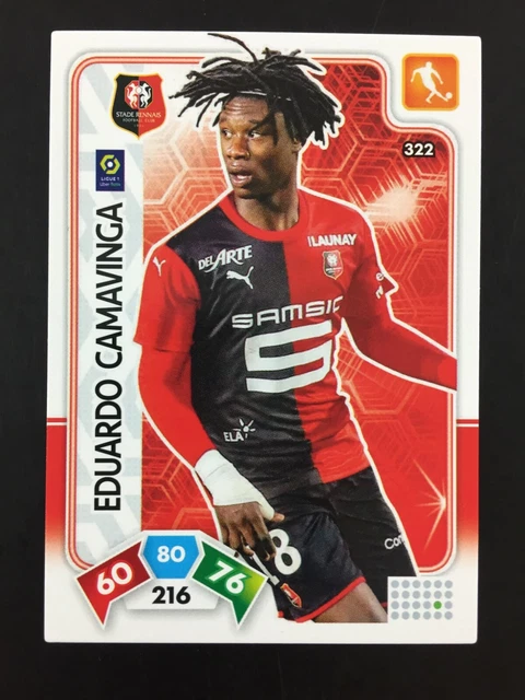 Eduardo Camavinga (16e), joueur de Rennes et des Espoirs, venu de loin