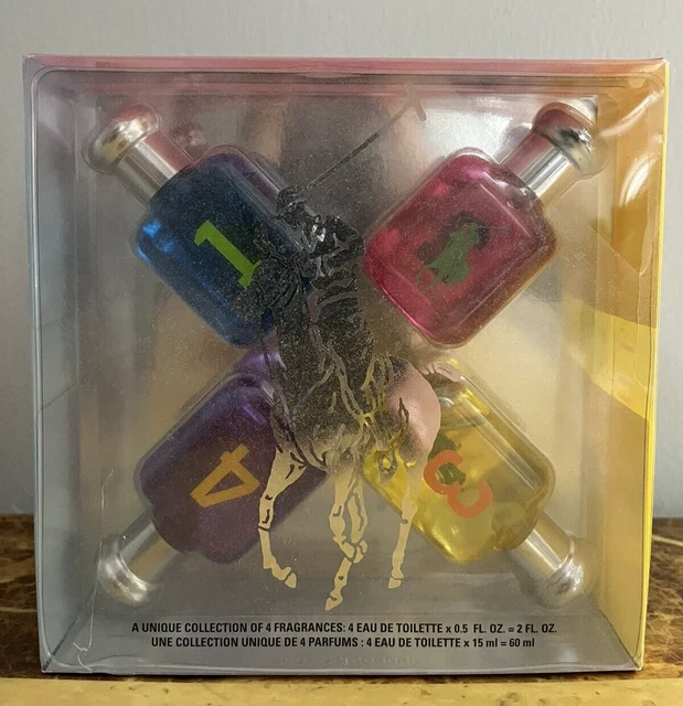 Big Pony by Ralph Lauren Polo 4 PC Mini Set 0.5 oz #1,2,3,4 EDT Women Perfume