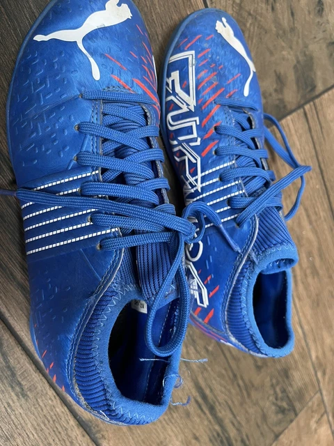 Puma blue trainers for boy size 3