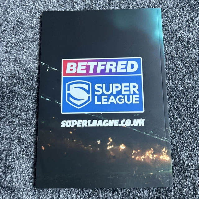 OFFICIAL SUPER LEAGUE Grand Final 2024 Hull KR V Wigan Programme. £5.00