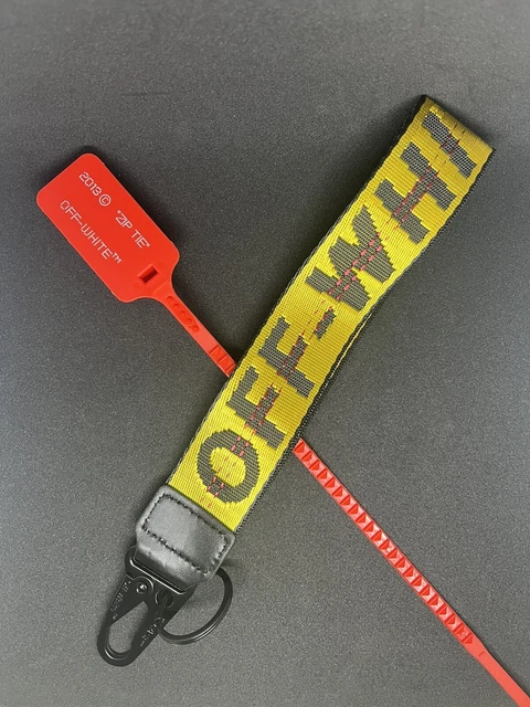 OFF WHITE JAUNE CEINTURE en nylon Imitation EUR 25 00 PicClick FR