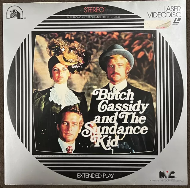 Occasion Butch Cassify Et The Sundance Enfant - 1969 Laserdisc Pan & Scan 1:3 3