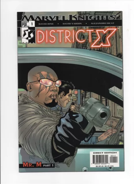 DISTRICT X #1 Marvel Knights 2004 Mr. M Part One