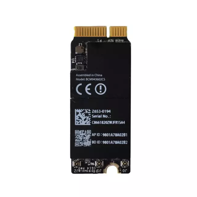 Carte Airport WiFi MacBook Pro 13'' A1502 15'' A1398 2015