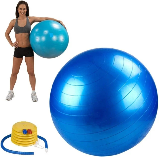 65cm Yoga Gym Exercise Ball Fitness Anti Burst Pregnancy Ball With Pump Included