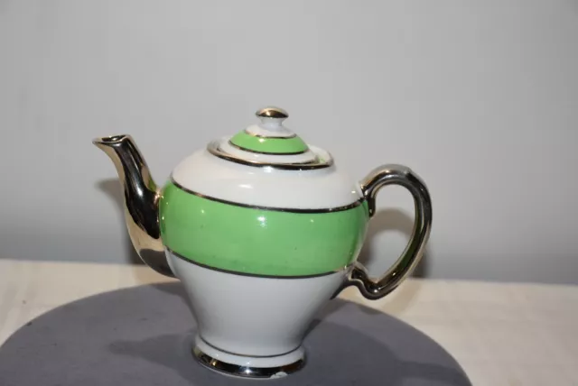 McCormick & Co. Banquet Teas Teapot Green Made in Baltimore USA