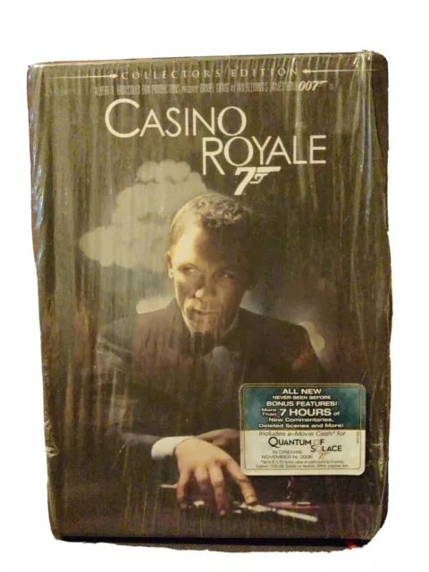 Casino Royale, DVD Collector’s Edition Daniel Craig-7 hours bonus footage 3DVDs