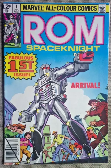 Rom Spaceknight No.1  From 1979 . Origin Issue & 1St Appearance ! Price Variant.
