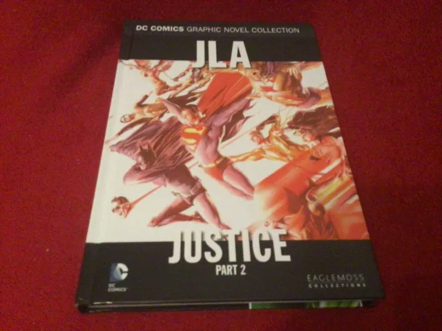 Dc Comics Eaglemoss Graphic Novel Collection Jla Justice Part 2 Vol 30, Vgc.