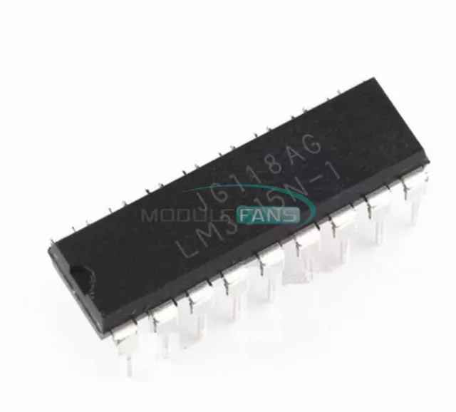 10PCS NSC LM3915N LM3915N-1 DIP-18 LED Bar Dot Display Driver IC M