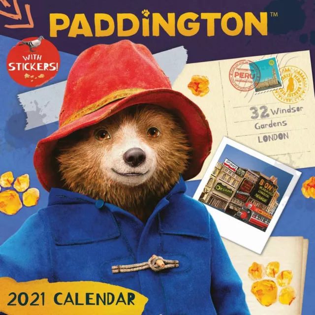 Paddington Bear Calendar 2025 Vanya Jeanelle