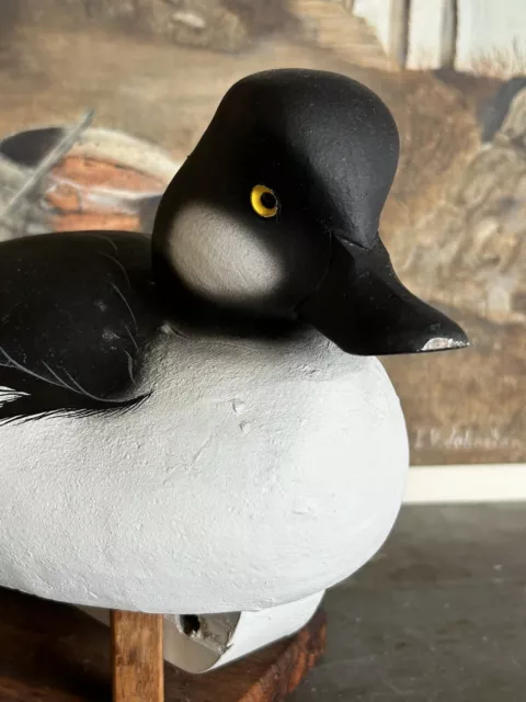 Beautiful Hand Carved Duck Decoy
