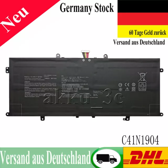 C41N1904 Neu C41N1904-1 Batterie Akku für Asus UX325JA UX393JA UX425IA UX425JA