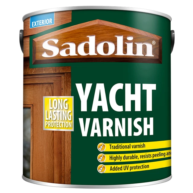 VERNICE YACHT ESTERNA TRADIZIONALE SADOLIN 750ml - FINITURA LUCIDA TRASPARENTE