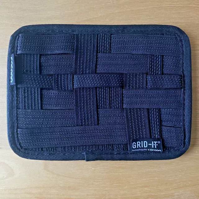 Cocoon CPG4BK Grid-It Organizer - Black - 7”x 5”