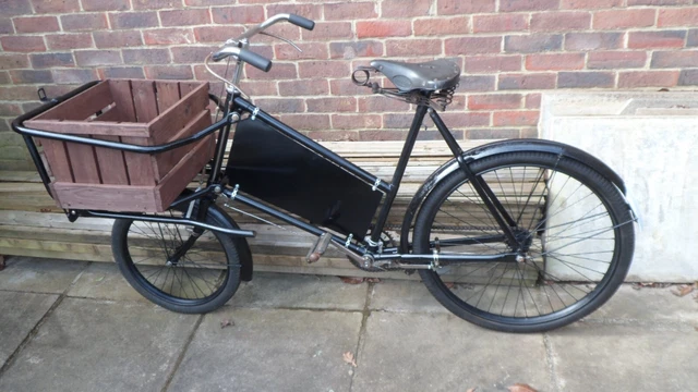 vintage butchers bicycle fully working.