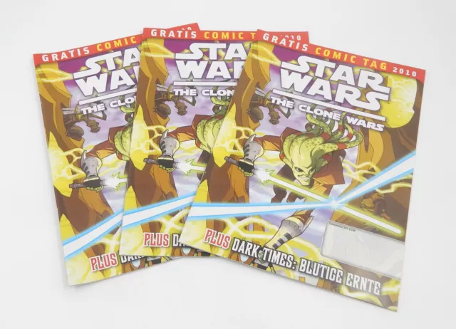 Gratis Comic Tag 2010 - 3 x Star Wars - The Clone Wars