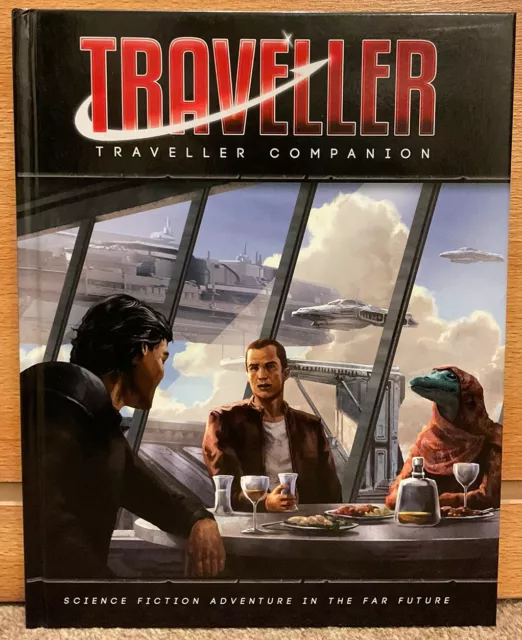 Traveller Companion for Mongoose Traveller 2e Sci-fi RPG Role playing Game