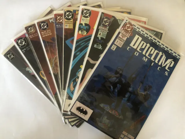 Batman Lot of 9 KNIGHTQUEST Detective Comics, Annual, Shadow of the Bat, Legends