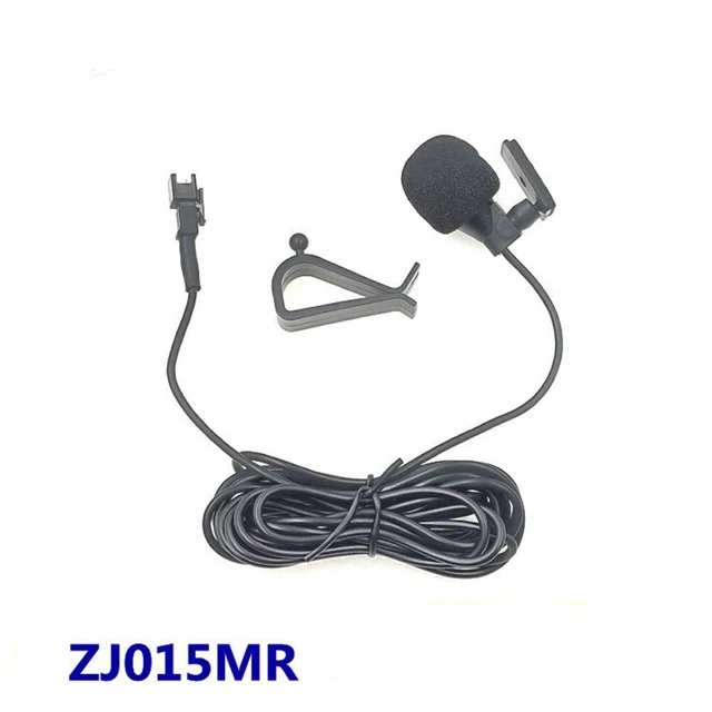 Compact For Car Microphone for CD Player Replaceable Mic with SM Terminal Plug