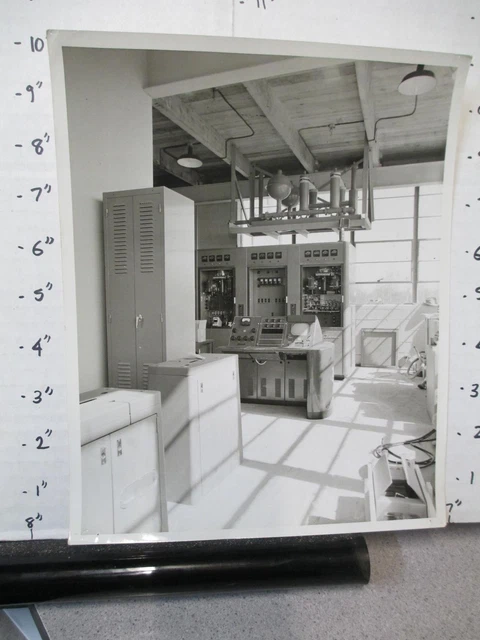 TV studio station 16 photo 1950s WNET Providence RI RCA equipment monitor