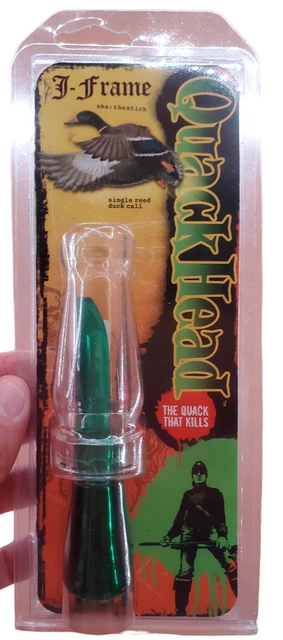 RNT Rich-N-Tone Quackhead  J-Frame Single Reed Mallard Hen Duck Call NEW NIB