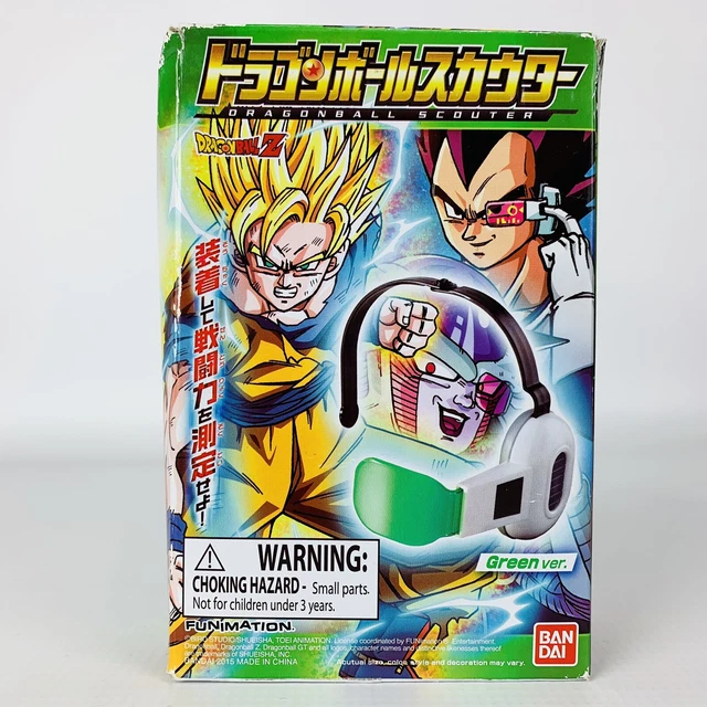 BANDAI DRAGON BALL Z Green Ver Scouter Saiyan Toy Fits on Head ...