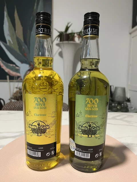 Chartreuse Santa Tecla 2021 jaune et verte