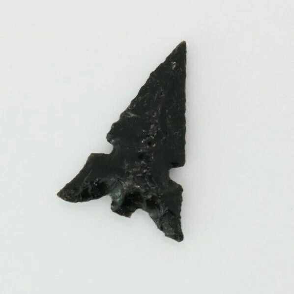 TED ORCUTT NORTHWEST COAST OBSIDIAN FLINT EXOTIC POINT - RARE - CIRCA 1900's