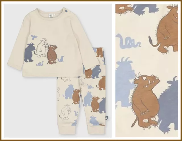 The Gruffalo Baby Boys Pyjamas Cotton Character PJs Nightwear Set 3-24 Month NEW