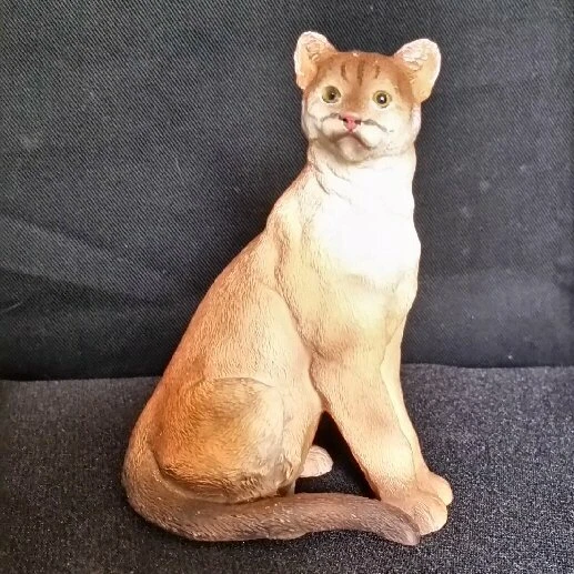 Stone Critters Mountain Lion/Cougar/Puma Figurine - NIB