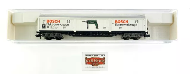 PN74 - Fleischmann N 8385 - Vagone Porte Scorrevoli DB " Bosch "