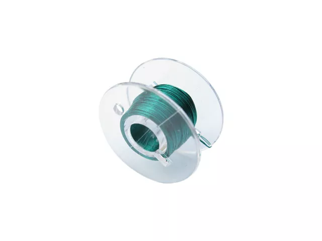 10m Enamelled Copper Wire Green Ø 0,10mm