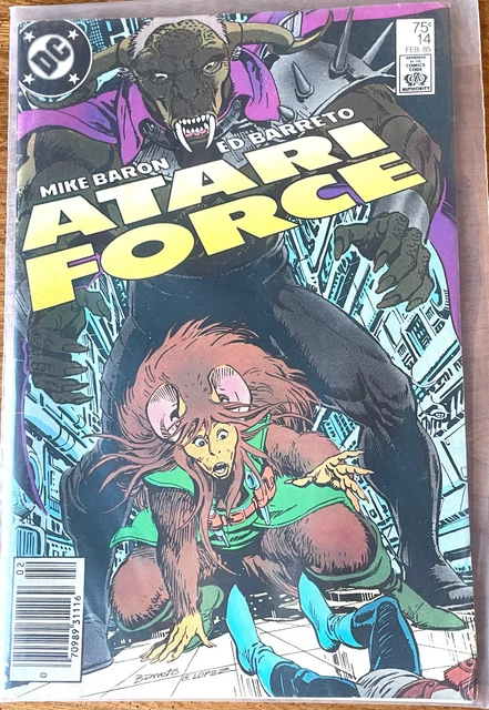 Atari Force #14 DC Comics Feb. 1985 Mike Baron Eduardo Barreto