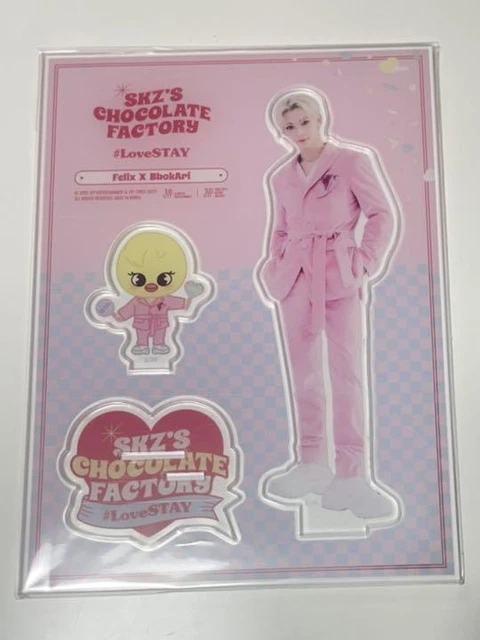 Stray Kids SKZ Chocolate Factory #LoveSTAY Felix Support officiel en acrylique
