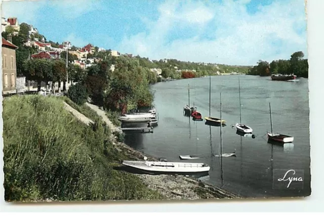 LA FRETTE-SUR-SEINE - Bords de Seine - Barques - 21065