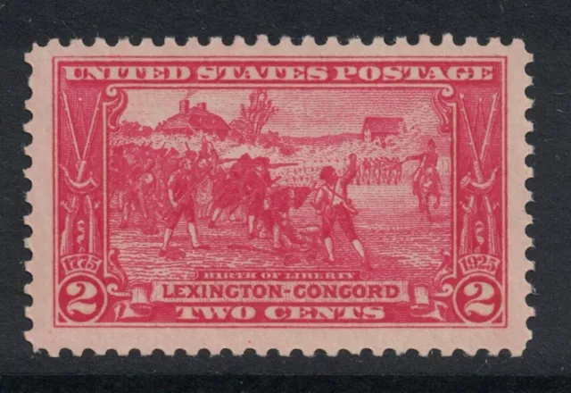 Scott 618- Mnh- 2c Naissance De Liberty,Lexington Concord Issue - Inutilisé État