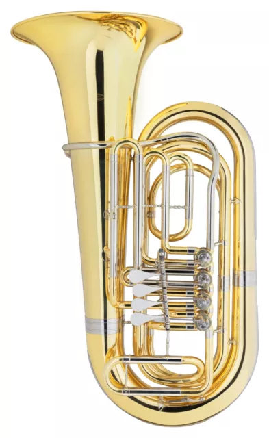 TUBA INSTRUMENT Vent Cuivres 4 Pistons Tonalite Sib Set