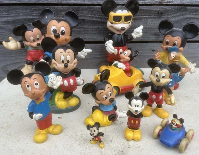ANCIEN JOUET MUSICAL MATTEL Disney Mickey Minnie Donald a reparer / collection EUR 10,00 - FR