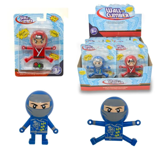 144 x Ninja Window Racers Walkers Toys Party Bag Filler Job Lot Bulk Wholesale