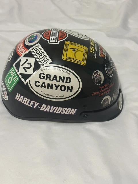 Harley Davidson vintage Helmet Women’s XS 53-54 cm with stickers