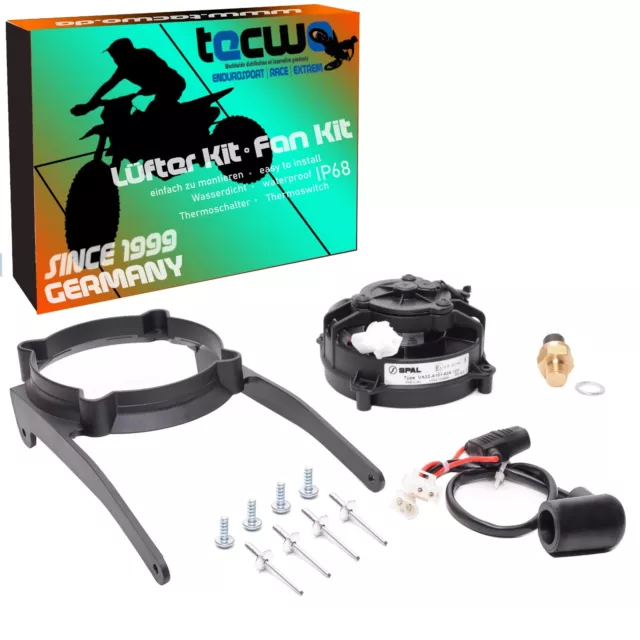 4 Takt Lüfter Kit für KTM EXC EXC-F XC Ventilator Kühlerventilator HUSQVARNA