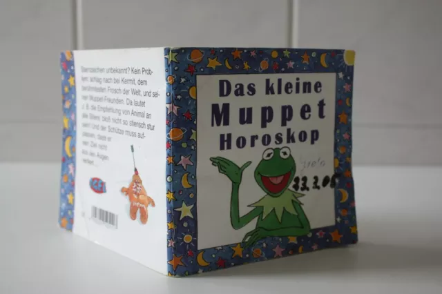 Das kleine Muppet Horoskop- The Jim Henson Company 1999, mini Buch!