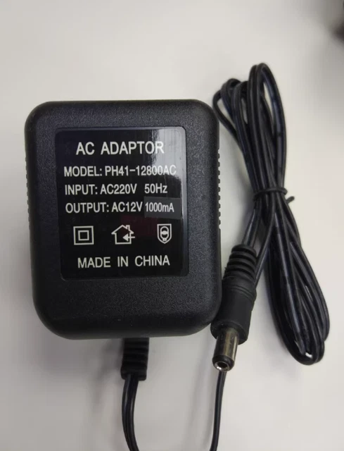 SLLEA AC/AC Adapter For Homedics Massagers - Replacement Power Supply Cord For ILA41-120800S, PP-ADP2006, A12-800 Models