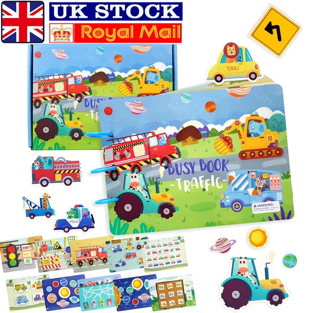 Montessori Quiet Book for Toddlers Montessori Busy Book Preschool Educational