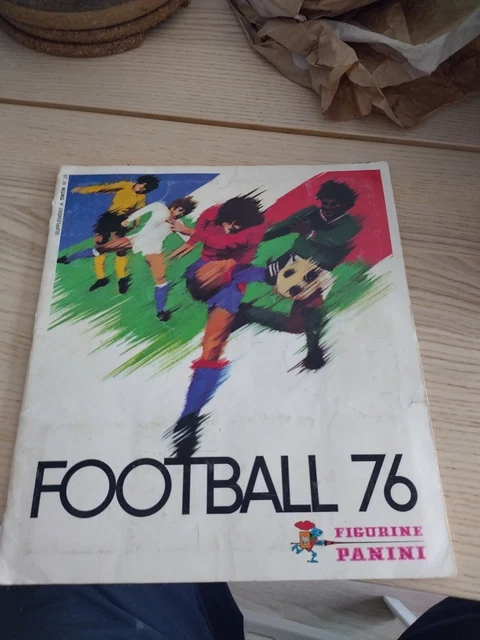 Album Panini Euro Football 1976/77 - Vintage, Avec Autocollants - État Occasion, Incomplet