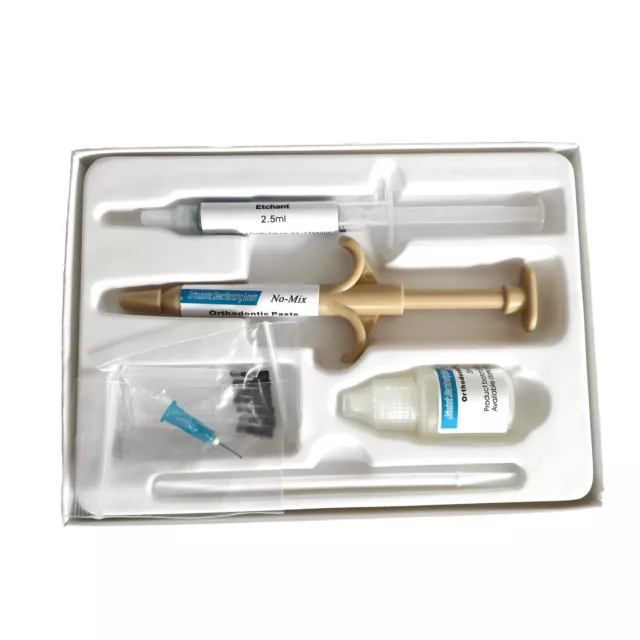 Dental Orthodontic Direct Paste Adhesive Bonding Self Cure Composite Resin Kit