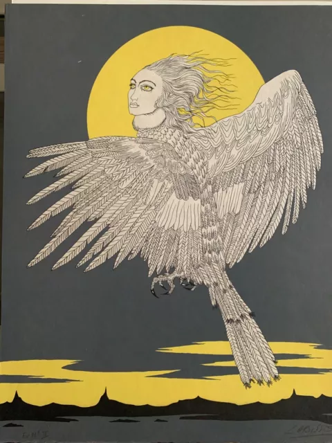 Lithographie originale signée et numérotée Félix LABISSE 55,5X44,5