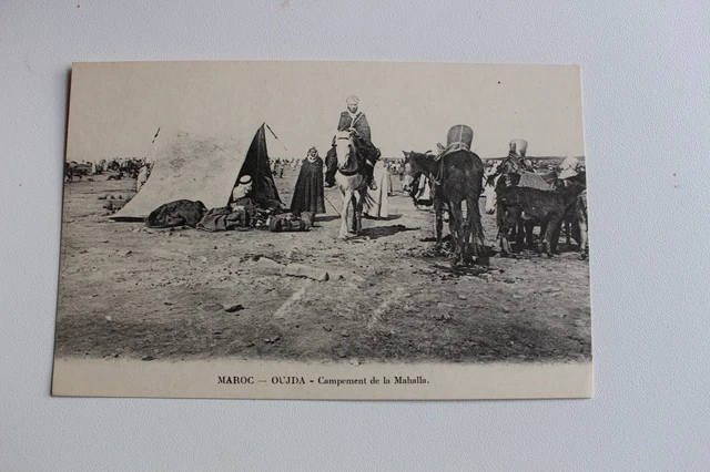 CPA MAROC - OUJDA - campement de la mahalla